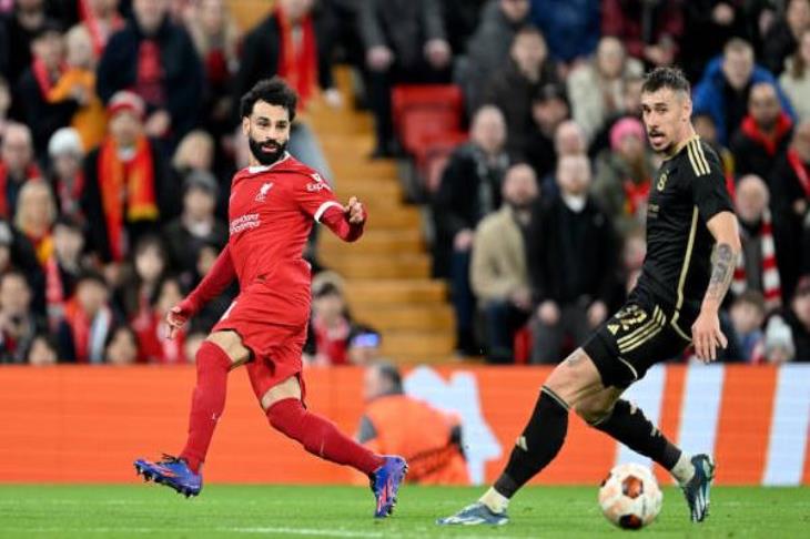 محمد صلاح لاعب ليفربول